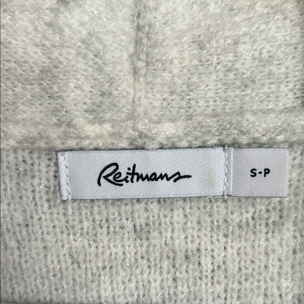 Cream Open-Front Cardigan - Picture 3 of 4